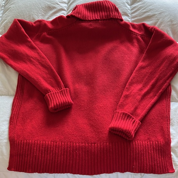 Women’s Anthropologie, Red Sweater, size S - Picture 4 of 6